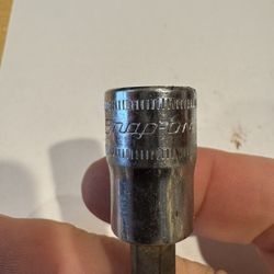 Snap-on Tools USA 2017 3/8" Drive 8mm Metric Hex Bit Chrome Socket Driver FAM8E