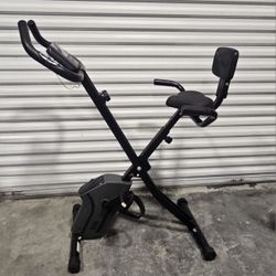 Compact Folding Exercise Bike 
