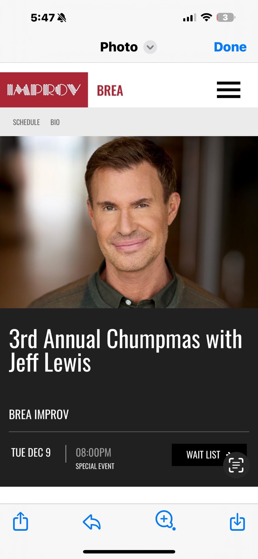 Jeff Lewis , Brea Improv , Comedy 