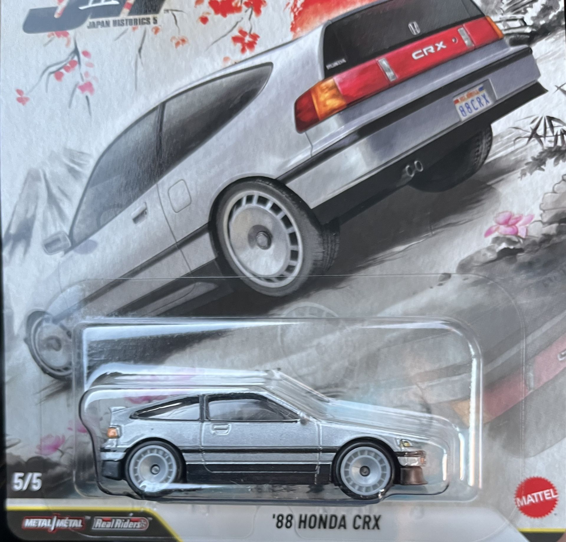 Hot Wheels Premium 88 Honda CRX JH5