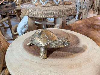 Brass Turtle Figurine