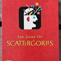 Parker Brothers The Game of Scattergories 2003 Edition - NEVER USED