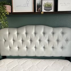 Queen Headboard With Metal Frame