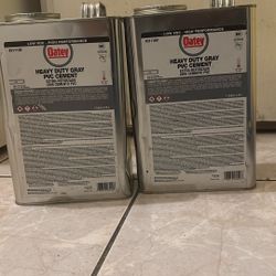 Heavy Duty Gray PVC Cemente New