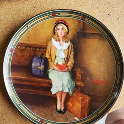 Norman Rockwell A Young Girls Dream Plate