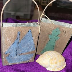 Adorable Nautical Light Boxes