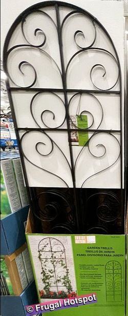 Costco 6ft Metal Garden Trellis - Heavy Duty Plant Support (New)