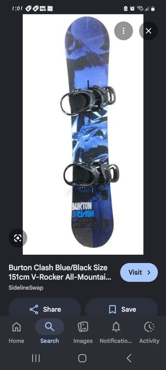 Brand New Burton Snowboard