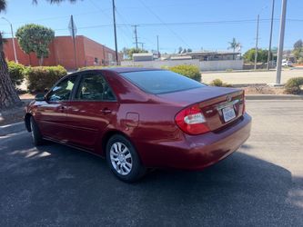 2002 Toyota Camry Sedan – Red