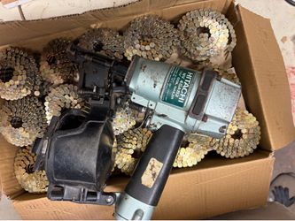 Roofing nails, nailer, and anchors