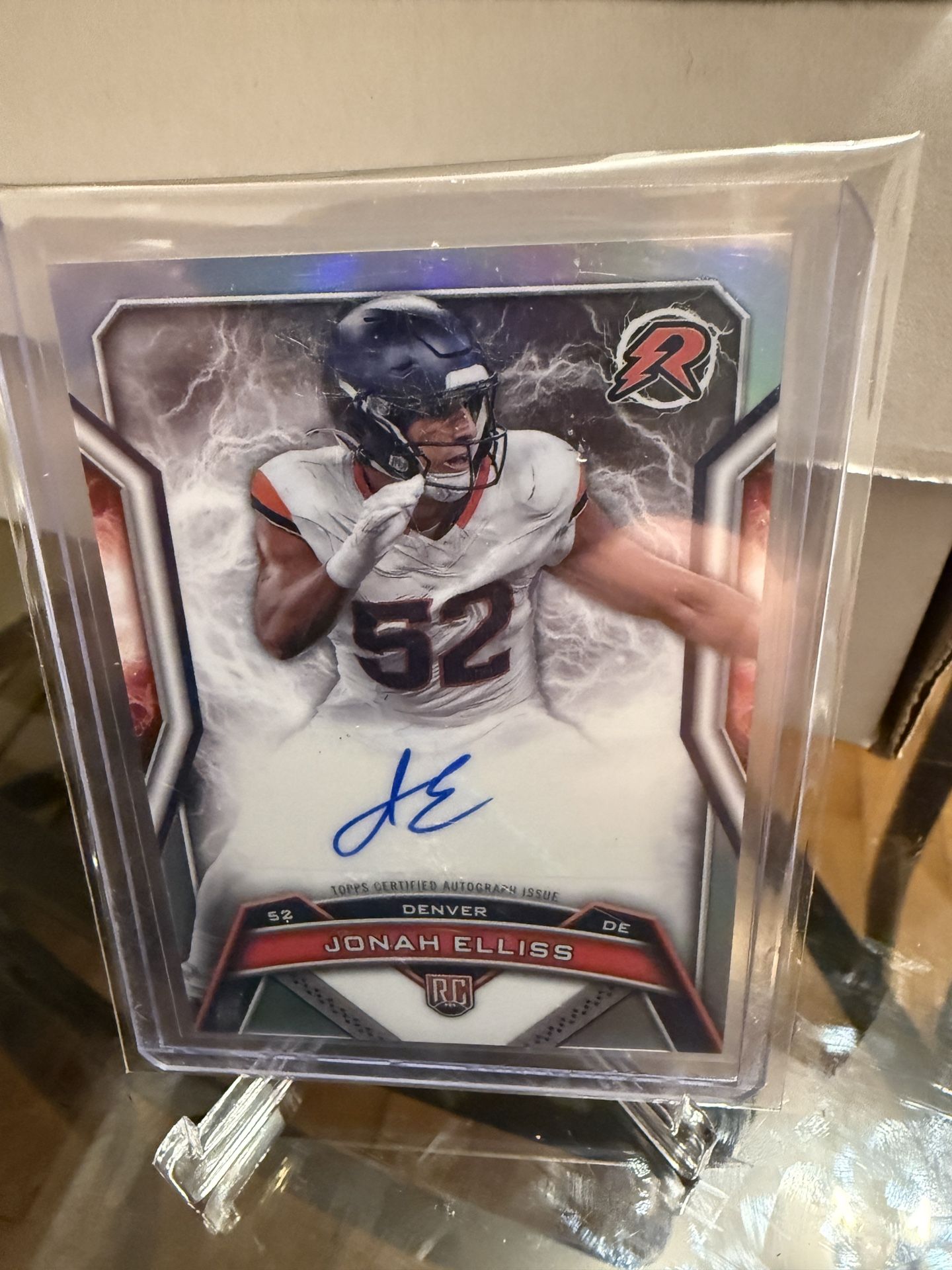 2024 Topps Resurgence Jonah Elliss Rookie Auto RRS-JE