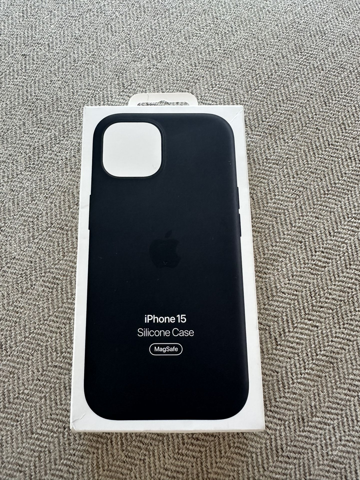 Apple iPhone 15 Case Silicon / Black