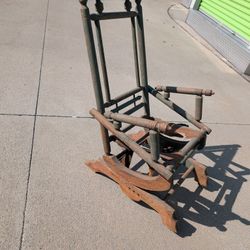 Antique Indian Rocking Chair 