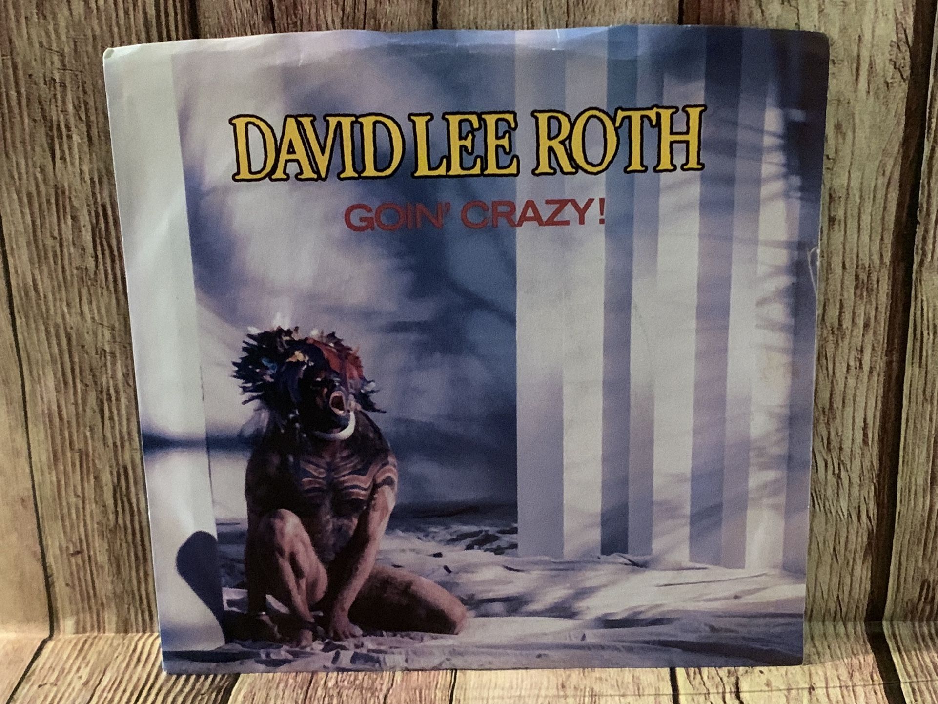 David Lee Roth Yankee Rose/Shyboy Warner Brother Records 7-28656 US 1986 Styrene Allied Pressing VG+/VG+ Bordering NM, vinyl grades NM only becaus