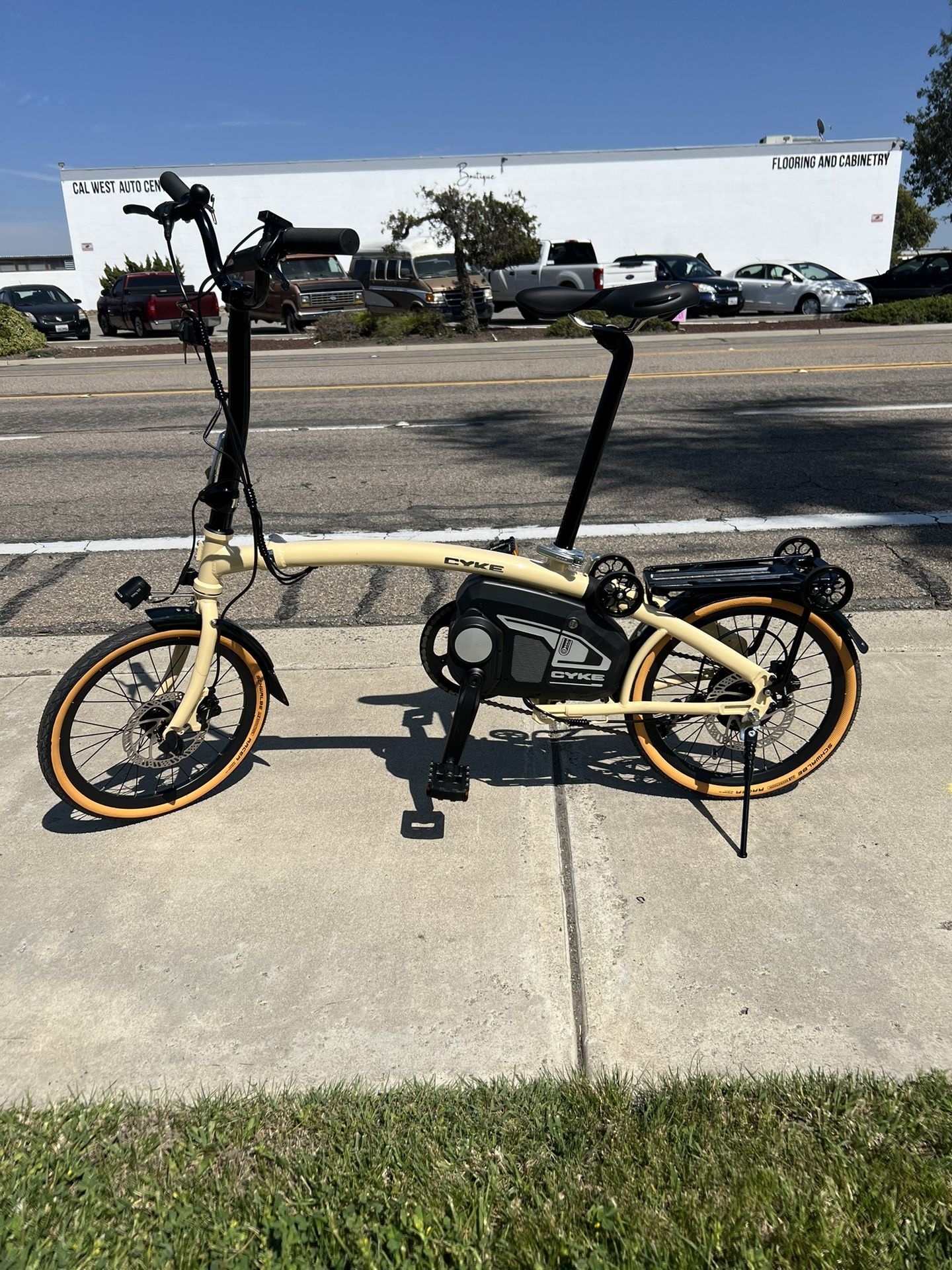 Electric Folding Bike : Cyke Kingfisher