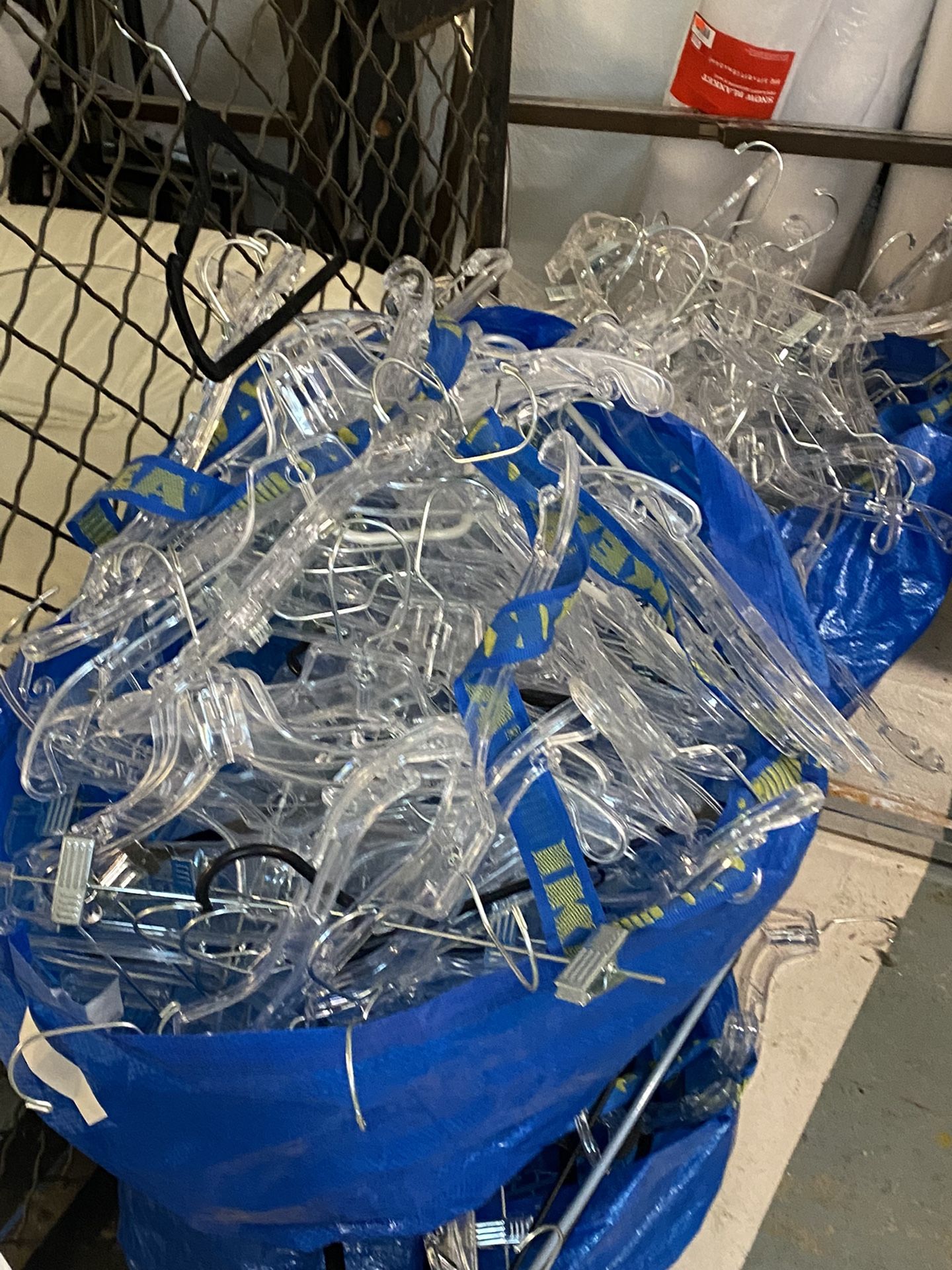 100ish Acrylic Hangers 