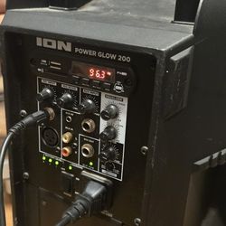 Ion Power Glow 200 Bluetooth Portable Speaker (Read Discriptions)