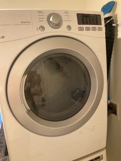 Lg stackable dryer