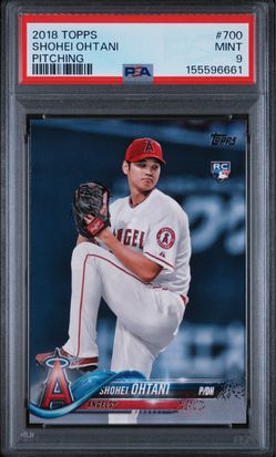 2018 Topps Shohei Ohtani RC #700 PSA 9(pick up only)