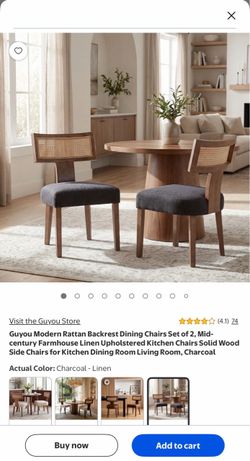 Dining Chairs Set of 2
