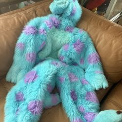 Sully Costume Size Small Like 7/8 For Kid