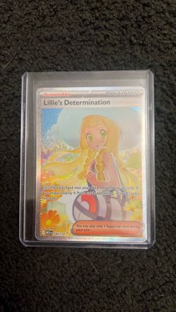 Pokémon mega evolution Lillie’s determination special illustration