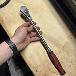 ICON 3/8 in. Drive Professional Long-Reach Flex Head Ratchet