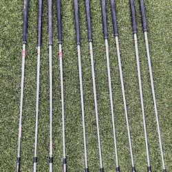 Cleveland Tour Action TA5 Iron Set 4-9i Stiff Shaft + (4) Cleveland Wedges 46-60