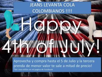 Jeans Levanta Cola Colombianos