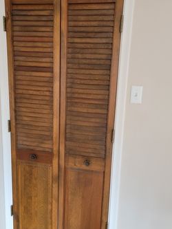 Vintage Doors with Vintage Knobs.