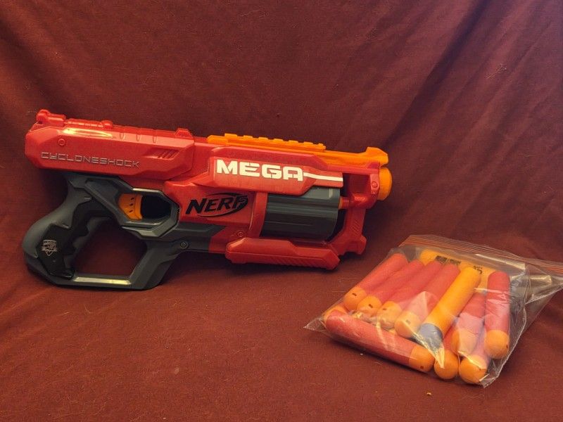 Nerf Gun - Elite Mega - Cyclone shock Blaster