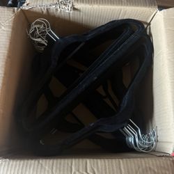 Black Velvet Hangers 