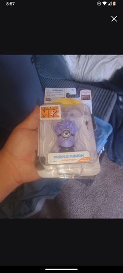 Purple minion new toy