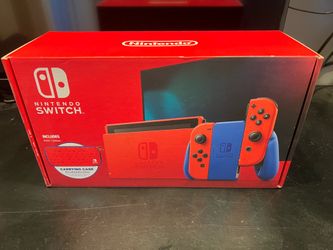 Nintendo Switch - Mario Red & Blue Edition
