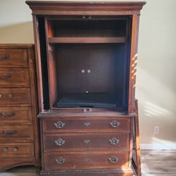 Brown Armoire 