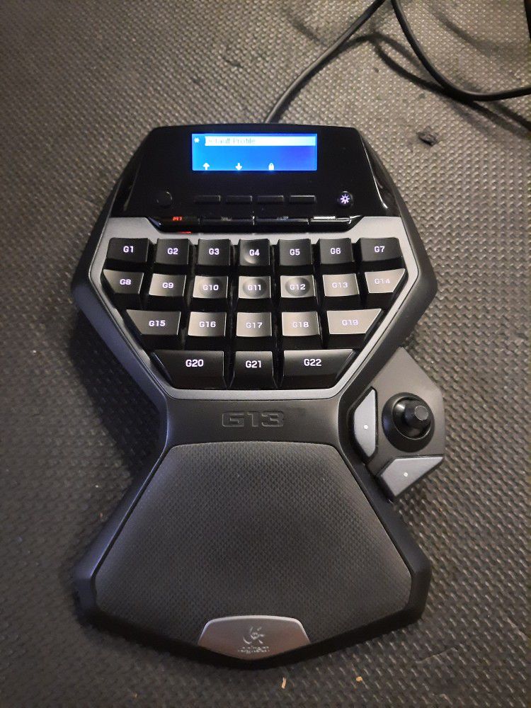 Fæstning ulv krone Logitech G13 Black Programmable Gameboard w/ LCD Display Y-U0002 Tested for  Sale in Olympia, WA - OfferUp