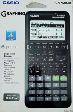 CASIO  FX- 9750GIII Graphing
