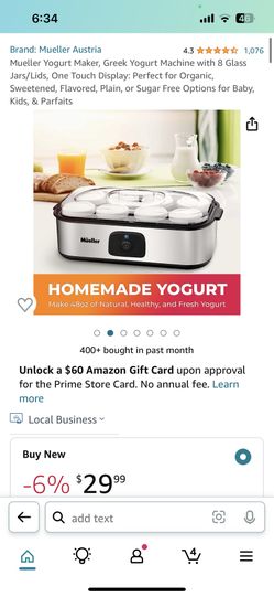 Muller Yogurt Maker