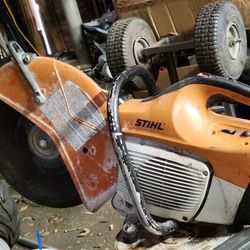 Stihl Ts420 Saw Gas Powered 