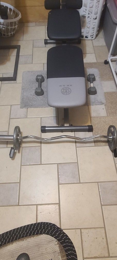 Bench And Weights
