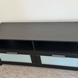 IKEA Black TV Stand