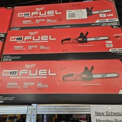 Milwaukee
M18 FUEL 16 in. 18V Lithium-Ion Brushless Battery Chainsaw (Tool-Only