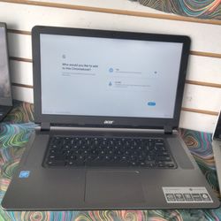 15.6 inch Acer Google Chromebook Laptop 