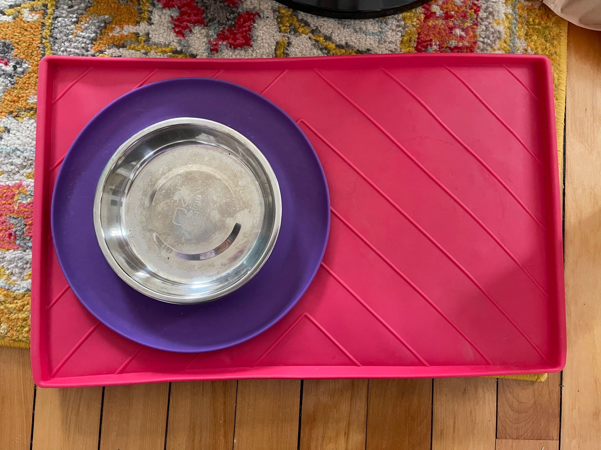 Messy Mutts Silicone Dog Bowl Mat