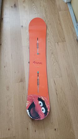158w Burton Custom Snowboard - Muppets Edition (rare) for Sale in