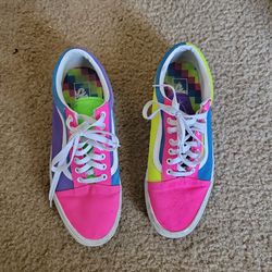 Vans tri color low top