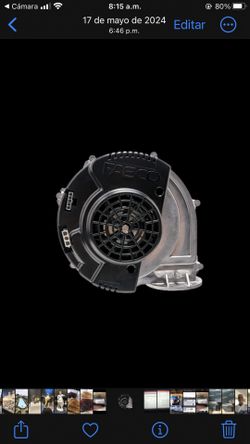 Water heater 100 gallons Fasco blower whit gasket 