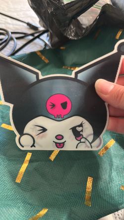 Kuromi car sticker