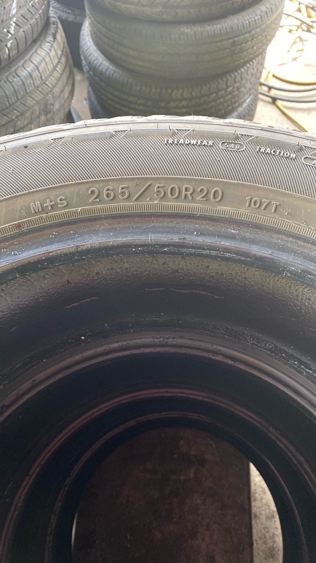 265/50R20 GoodYear