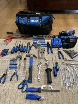 Kobalt Complete Tool Kit and Kobalt Drill Set